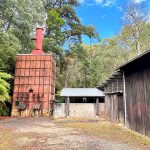 Kurth Kiln is the only remaining charcoal-burning kiln in Australia.